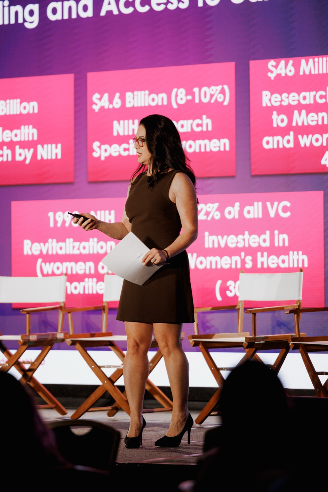 Dr. Vonda Wright on stage at WHC